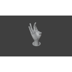 Hand 3D model free to print