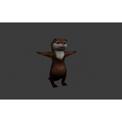 Marlene of Madagascar penguins 3d model