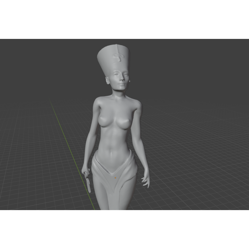 Modèle 3D de Néfertiti à imprimer