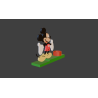 Castiçal com modelo 3D do Mickey Mouse para imprimir