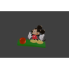 Portacandele con Topolino modello 3d da stampare