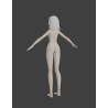 Ragazza in intimo modello 3d free