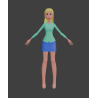 Gwen modello 3d free