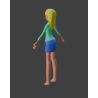 Gwen modello 3d free