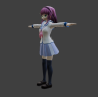 Yuri Student 3D-Modell kostenlos