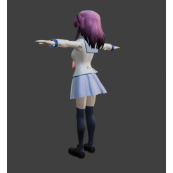 Yuri Student 3D-Modell kostenlos