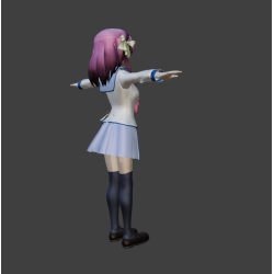 Yuri Student 3D-Modell kostenlos