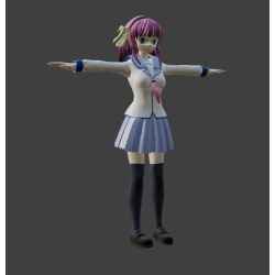 Yuri Student 3D-Modell kostenlos