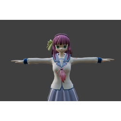 Yuri alunna modello 3d free