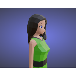 girl base character 3d