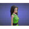 girl base character 3d