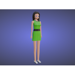 girl base character 3d