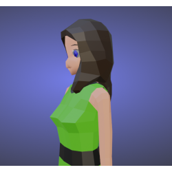 girl base character 3d