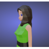 girl base character 3d