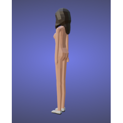 girl base character 3d