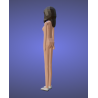 girl base character 3d