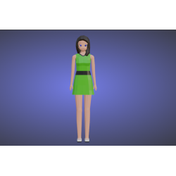 girl base character 3d