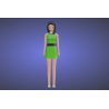 girl base character 3d