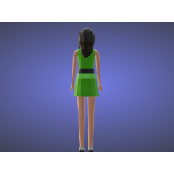 girl base character 3d