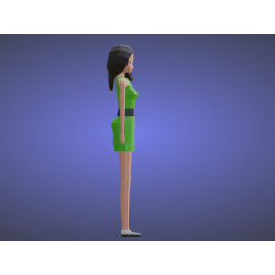 girl base character 3d