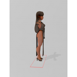 Donna Modello 3d sacerdotessa