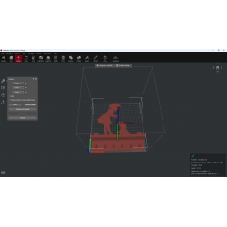 3D-Schlüsselanhänger „Ein besonderes Geschenk“: Kleines Mädchen und Welpe