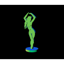 3D Model: Ethereal Dancer -...