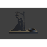 3D Model Candle Holder "Kiss Under the Lamppost" - STL File for 3D Printing