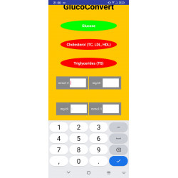 GlucoConvert: il tuo convertitore di unità glucosio, colesterolo e trigliceridi