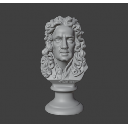 Bust of Isaac Newton: 3D...