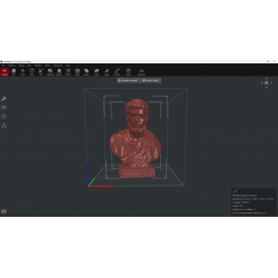 Platón - Busto 3D optimizado para impresión