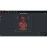 Platone - Busto 3D ottimizzato per la stampa