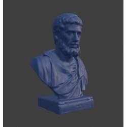 Platón - Busto 3D optimizado para impresión