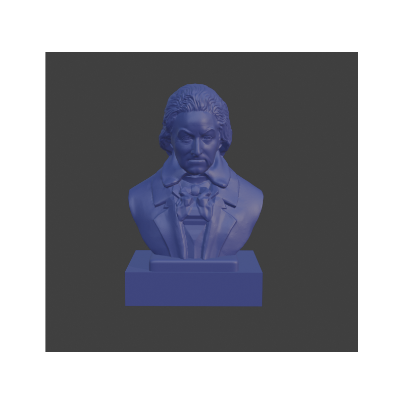 Busto de Beethoven - Archivo STL para impresión 3D