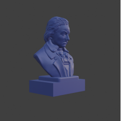 Busto de Beethoven - Archivo STL para impresión 3D
