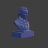 Busto di Beethoven - File STL per stampa 3D