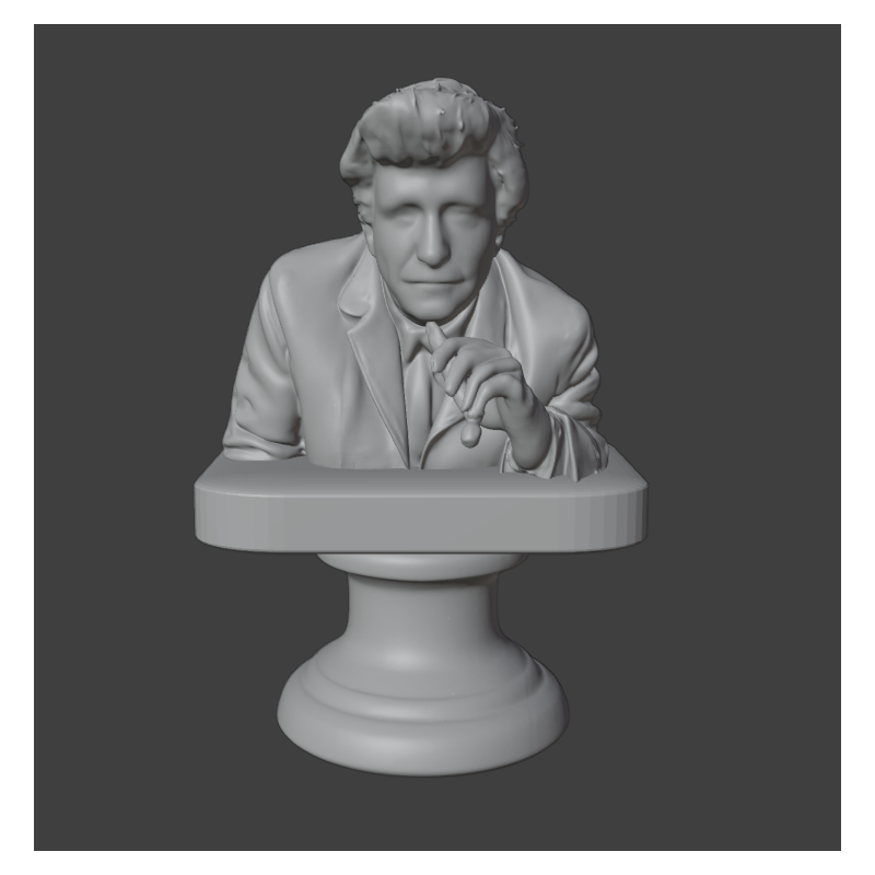 Busto del Tenente Colombo - Ottimizzato per la stampa 3D