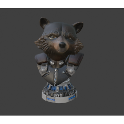Buste Rocket des Gardiens...