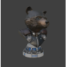 Guardians of the Galaxy Rocket Bust – STL File for 3D Printers