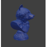Guardians of the Galaxy Rocket Bust – STL File for 3D Printers