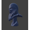 Busto 3D di Chewbacca – Star Wars – File STL Stampabile