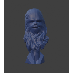 Buste 3D de Chewbacca –...