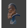Busto 3D de Chewbacca – Star Wars – Ficheiro STL para Impressão