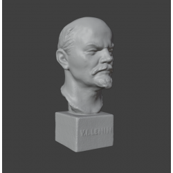 Lenin 3D STL – Escultura Histórica Detalhada para Colecionadores e Entusiastas