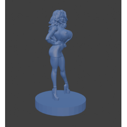 Jenny – Modello Femminile 3D Elegante e Sensuale | Posa in Piedi | STL Pronto per la Stampa