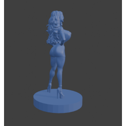 Jenny – Modelo 3D Feminino Elegante e Sensual | Pose em Pé | Arquivo STL Pronto para Impressão