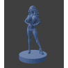 Jenny – Modèle 3D féminin élégant et sensuel | Position debout | Fichier STL prêt pour l'impression