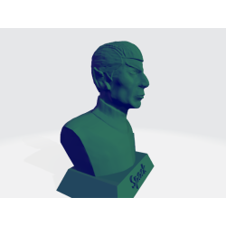 Buste 3d de M. Spock