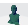 Buste 3d de M. Spock