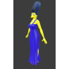 Marge Simpson modèle 3D